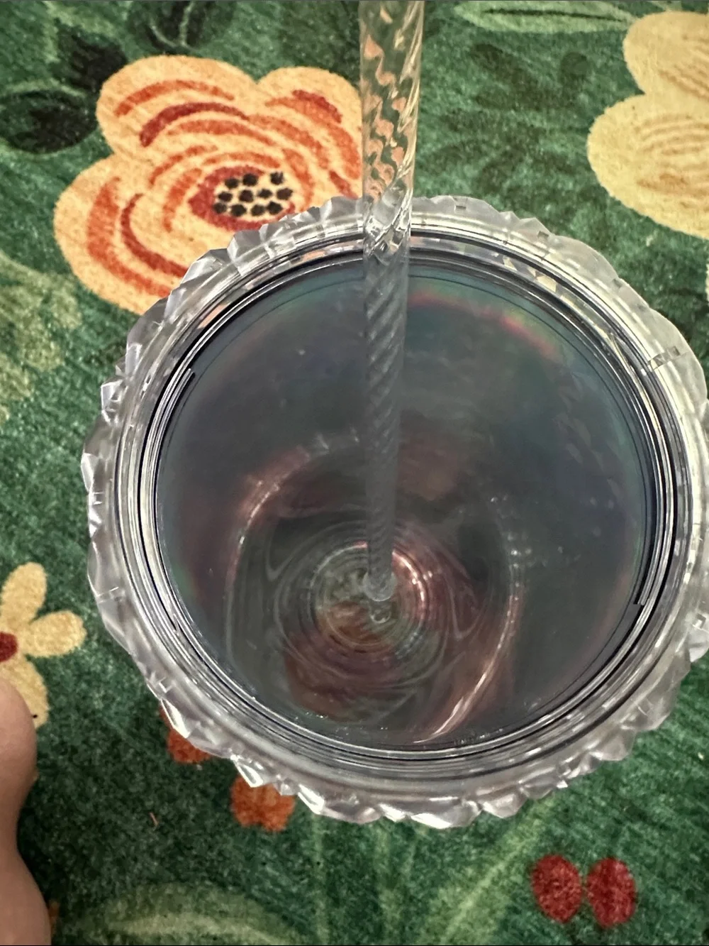 New 2024 Starbucks Silver Iridescent Gem Cold Cup | 24 oz Tumbler | Venti Sized